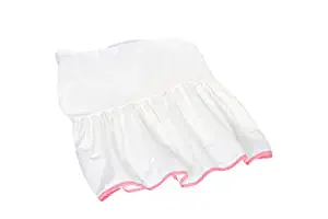 Baby Doll Forever Mine Junior Crib Skirt/Dust Ruffle, Pink
