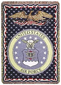 Simply Home U.S. Air Force Triple-Layer Throw