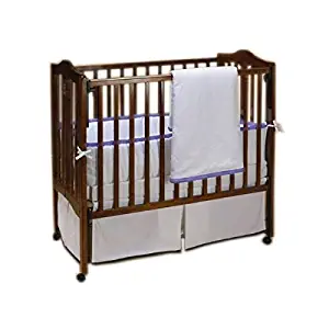 Baby Doll Bedding Forever Mine Junior Crib Bedding Set, Lavender