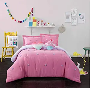 Idea Nuova, Heritage Club Kids Pom Comforter Set, 60X80, Multi