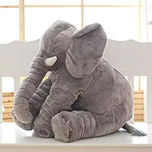 1Pc 60Cm Fashion Animal Elephant Style Doll Stuffed Elephant Plush Pillow Kids Toy Children Room Bed Decoration Toys Must Have Toys Girls Favourite Characters
