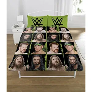 WWE Character Superstars' Rotary Double Duvet Cover