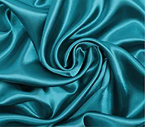 Fancy Linen Collection 4pc Twin Satin Sheet Set Turquoise Super Soft Silky Bedding New